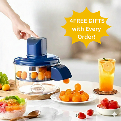 QuickPeel – Hands-Free Skin Remover for Fruits & Vegetables!